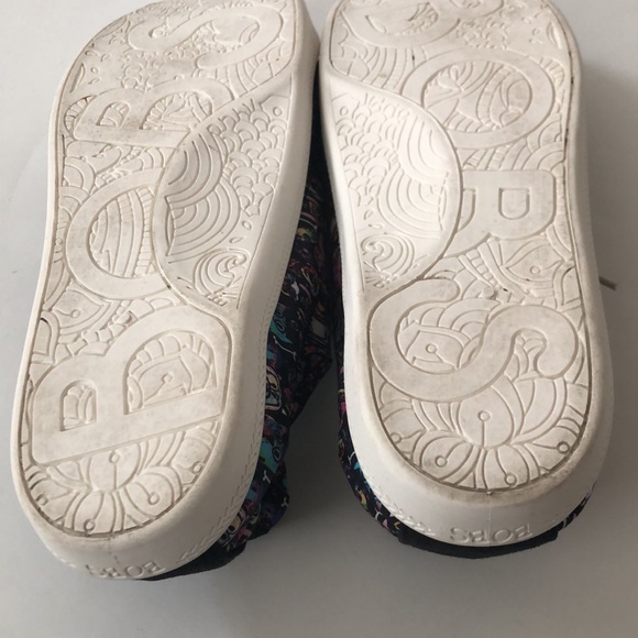 Bobs from Sketchers Memory Foam 10 Sneaker Shoe Dog Design Black Multi Excellent - Picture 12 of 12